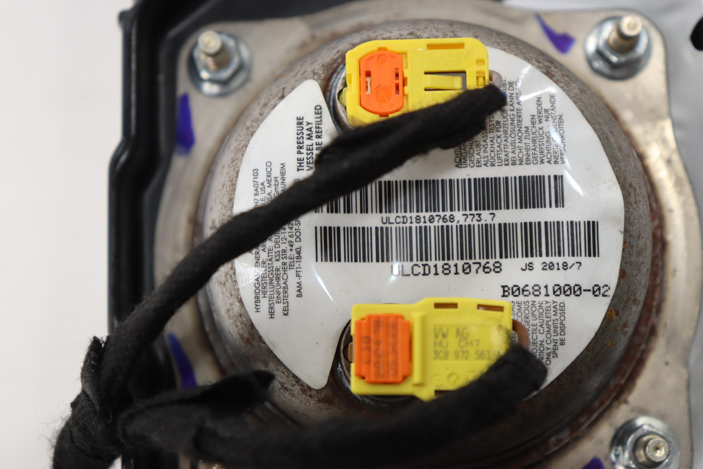 2019 AUDI A3 AIR BAG Compatible with Audi A3 Audi S3 Rs3 - Image 10