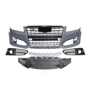 Front Bumper Conversion Kit for Audi A8/S8 D4 – W12 Style Facelift Upgrade