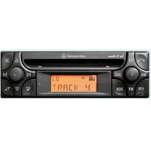 Mercedes CLK Audio 10 CD player, Merc A208 car stereo + radio code and keys